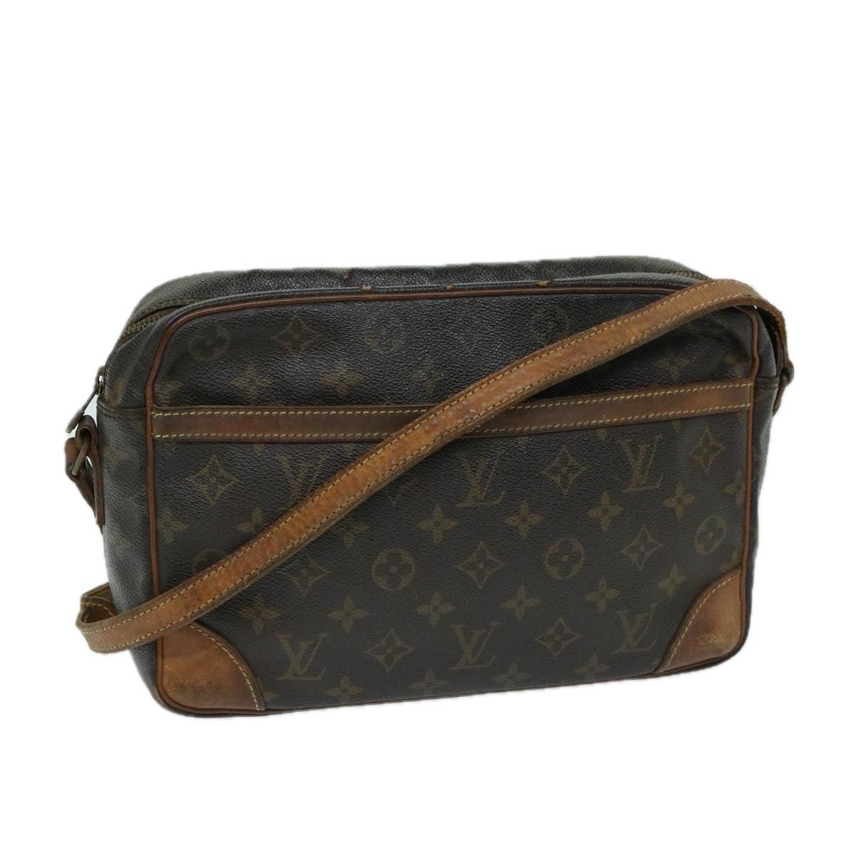 LOUIS VUITTON Monogram Trocadero 30 Shoulder Bag M51272 LV bs12660
