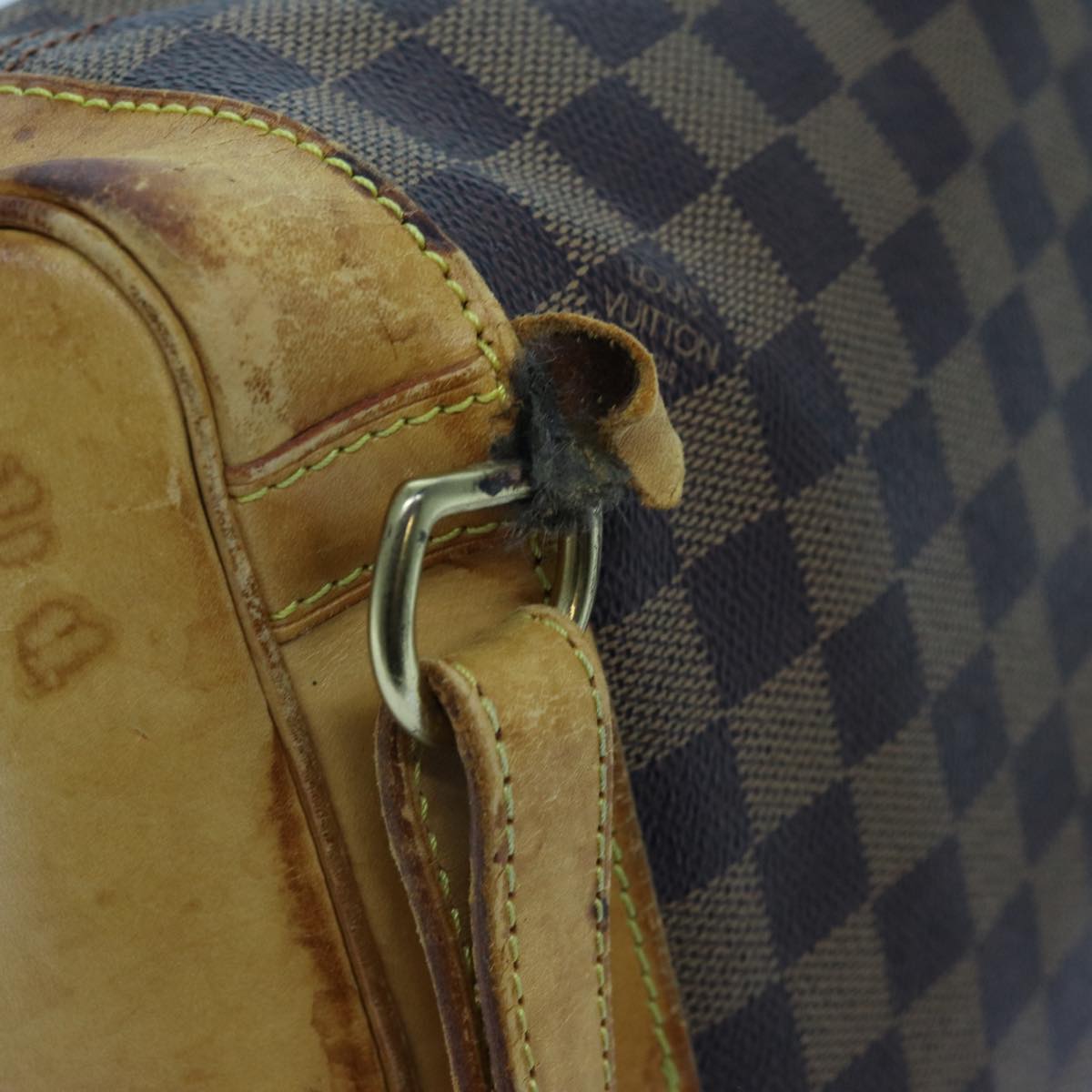 LOUIS VUITTON Damier Ebene Arlucan Backpack N99038 LV bs12676