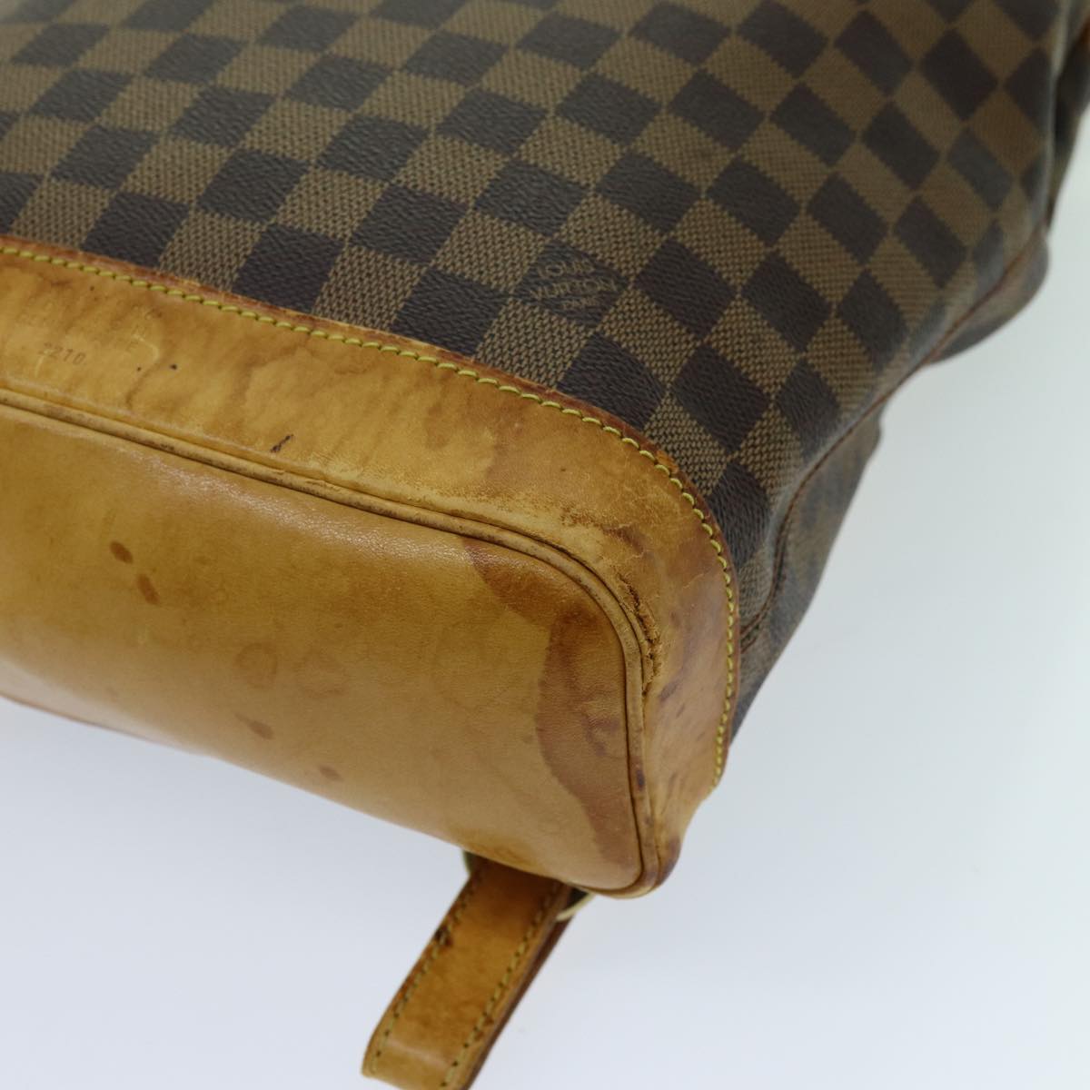 LOUIS VUITTON Damier Ebene Arlucan Backpack N99038 LV bs12676