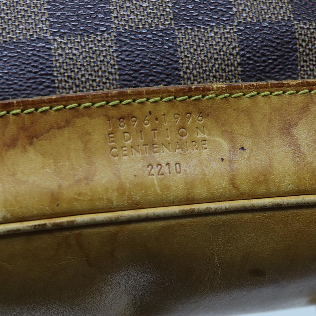 LOUIS VUITTON Damier Ebene Arlucan Backpack N99038 LV bs12676