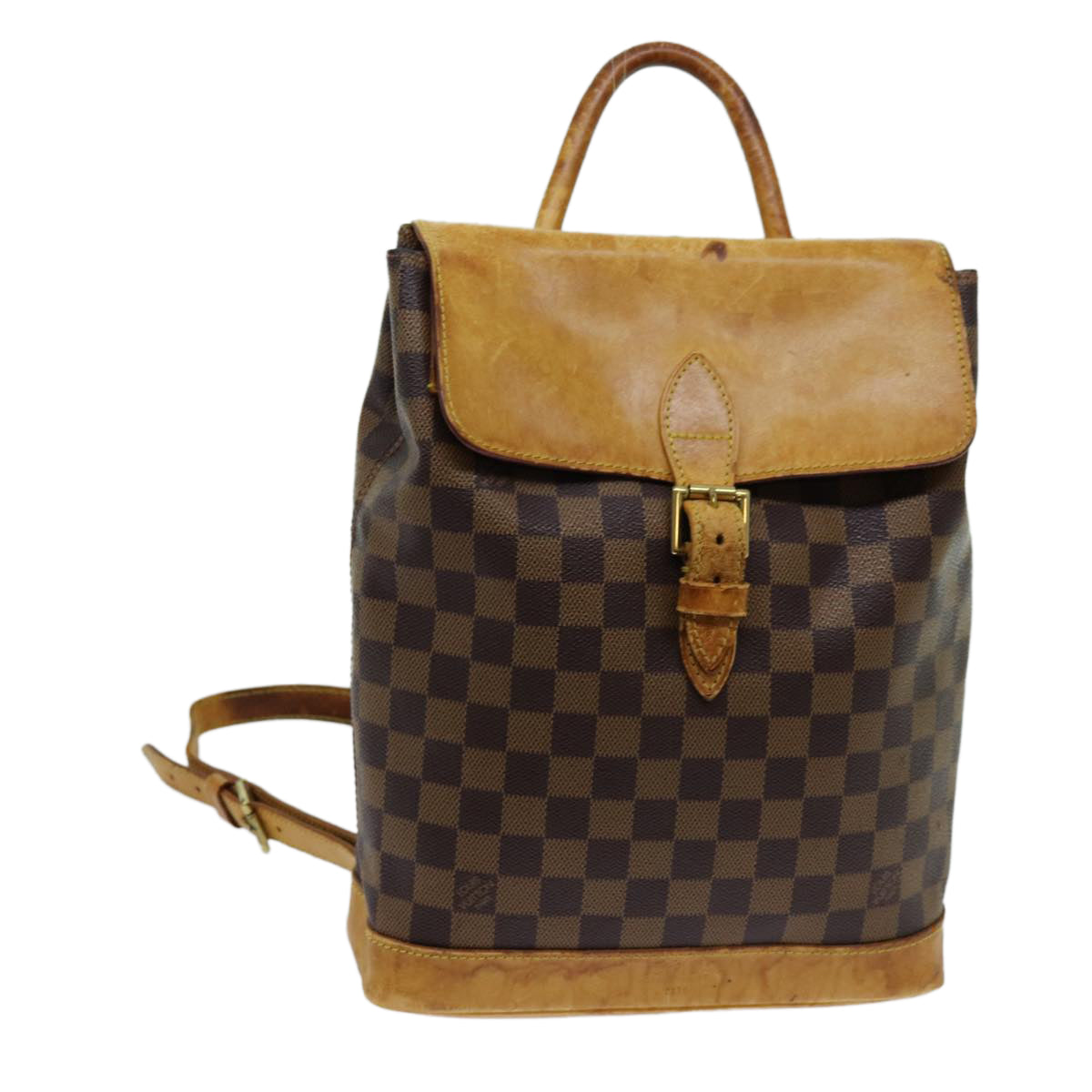 LOUIS VUITTON Damier Ebene Arlucan Backpack N99038 LV bs12676
