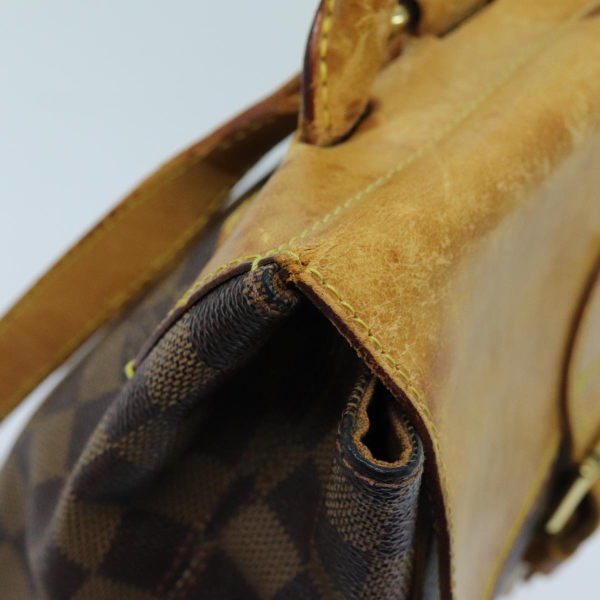 LOUIS VUITTON Damier Ebene Arlucan Backpack N99038 LV bs12676