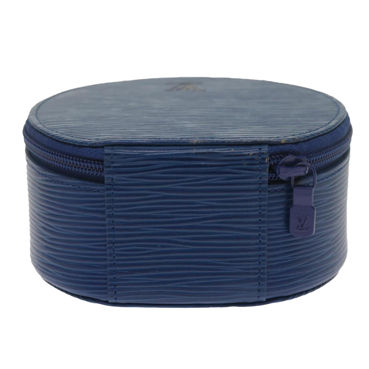 LOUIS VUITTON Epi Ecrin Bijoux 12 Jewelry Box Blue M48205 LV bs12690