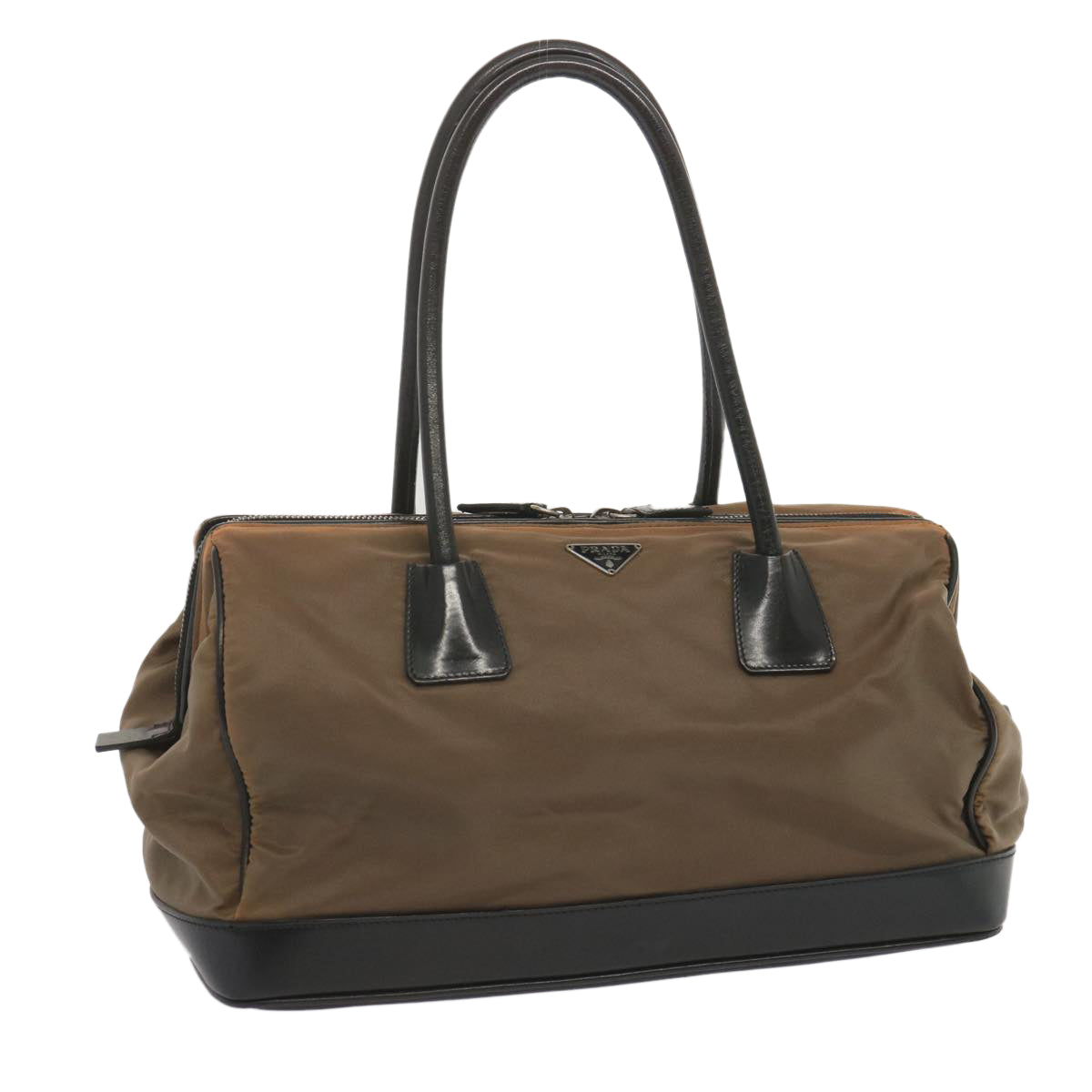 Luxury PradaShoulder Bag Nylon Brown bs12824