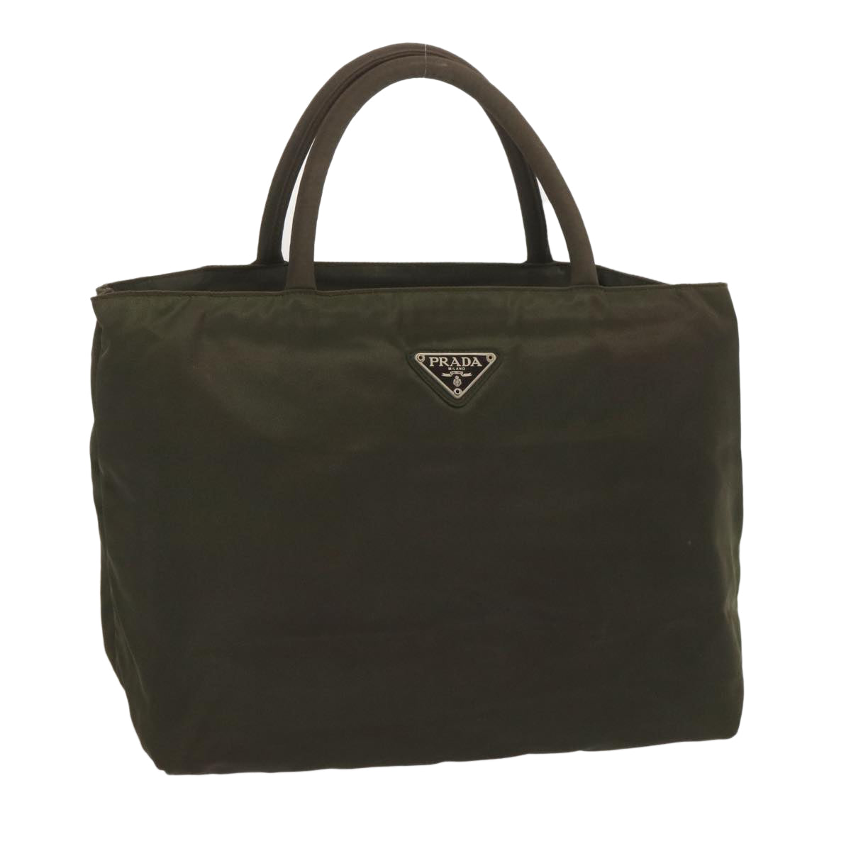 Luxury PradaHand Bag Nylon Khaki bs12828