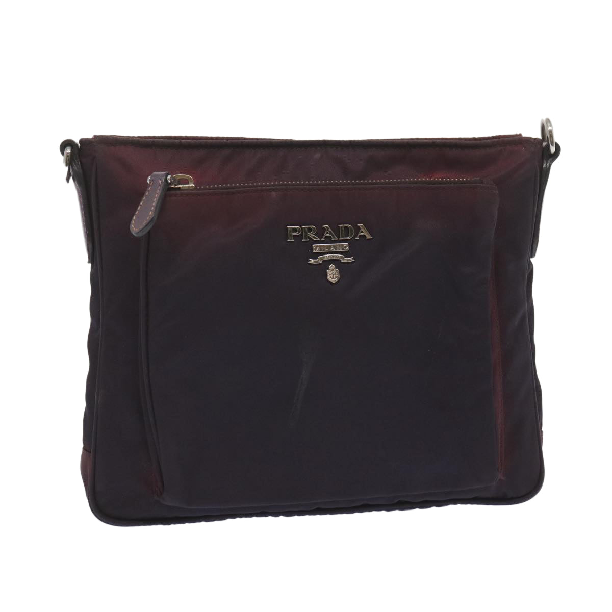 Luxury PradaShoulder Bag Nylon Purple bs12835