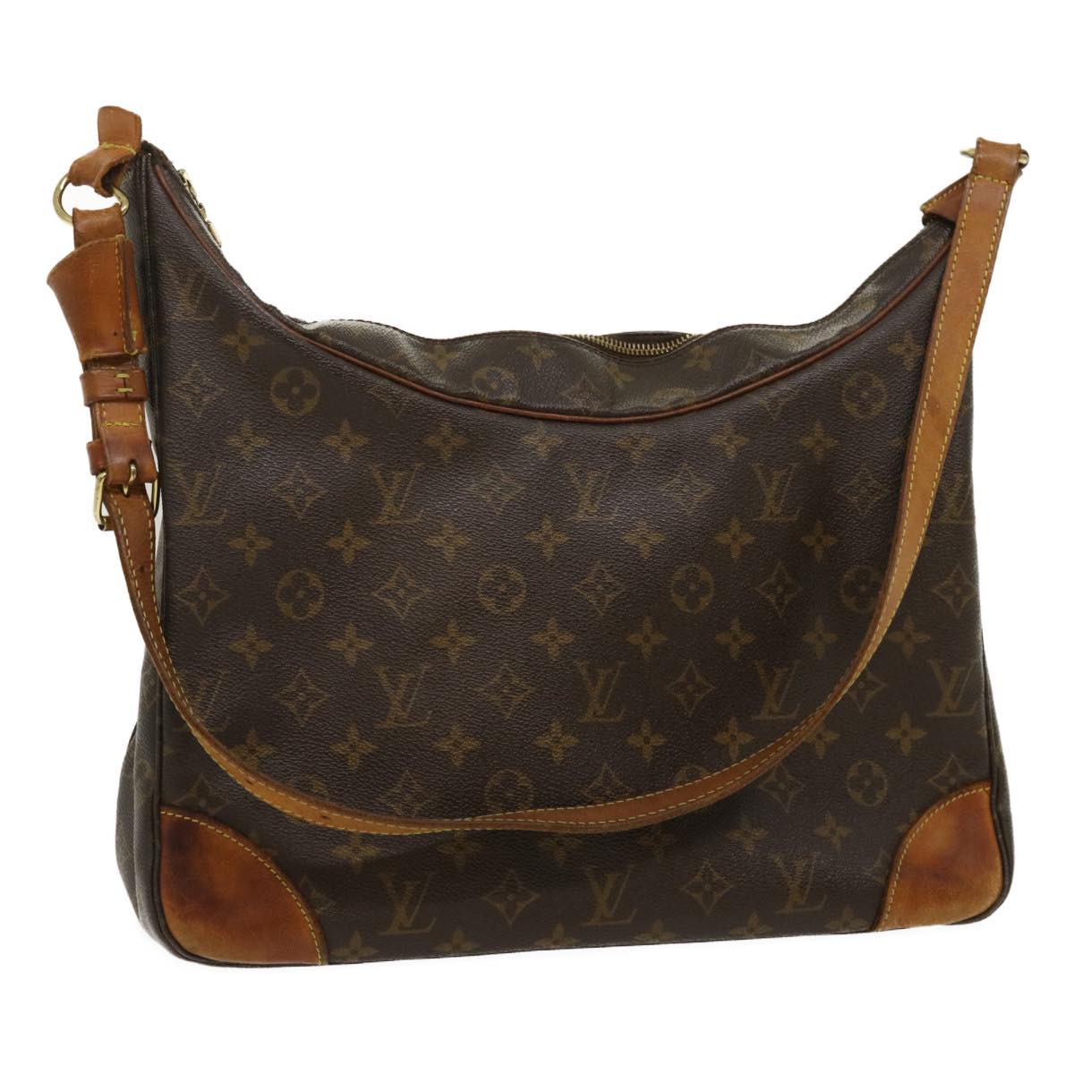 LOUIS VUITTON Monogram Boulogne 35 Shoulder Bag M51260 LV bs1284