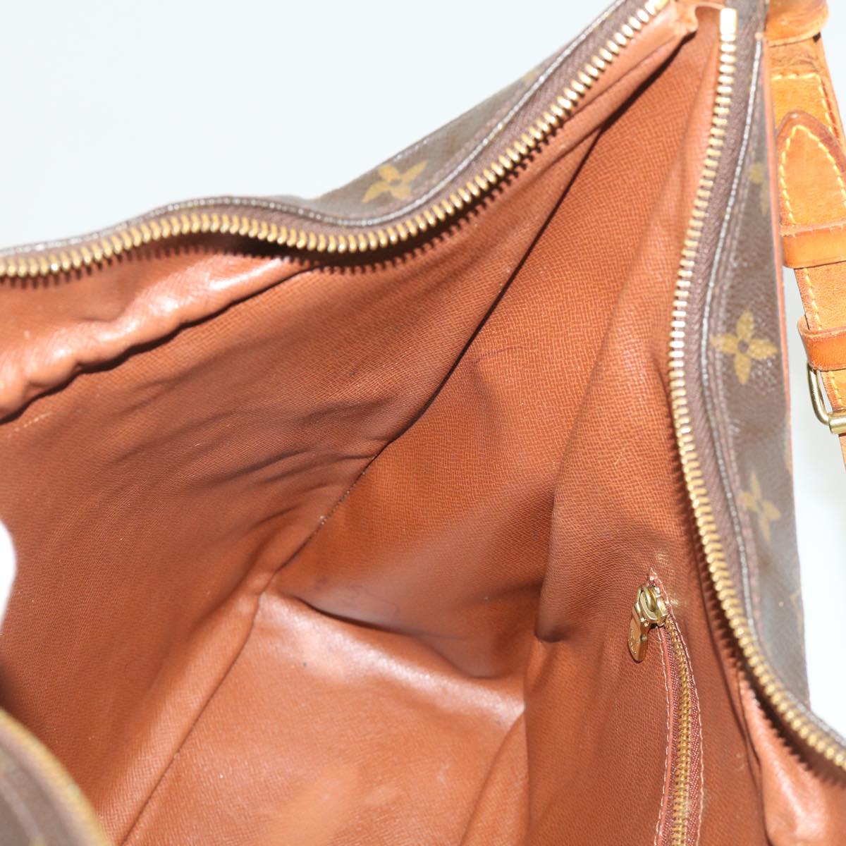 LOUIS VUITTON Monogram Boulogne 35 Shoulder Bag M51260 LV bs1284