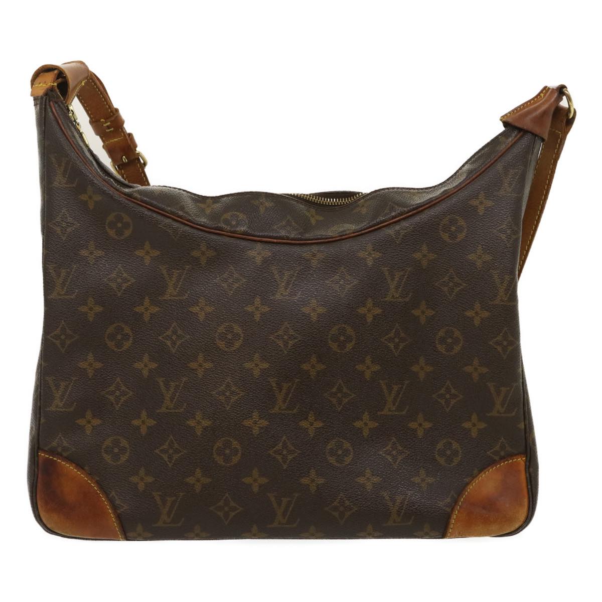 LOUIS VUITTON Monogram Boulogne 35 Shoulder Bag M51260 LV bs1284