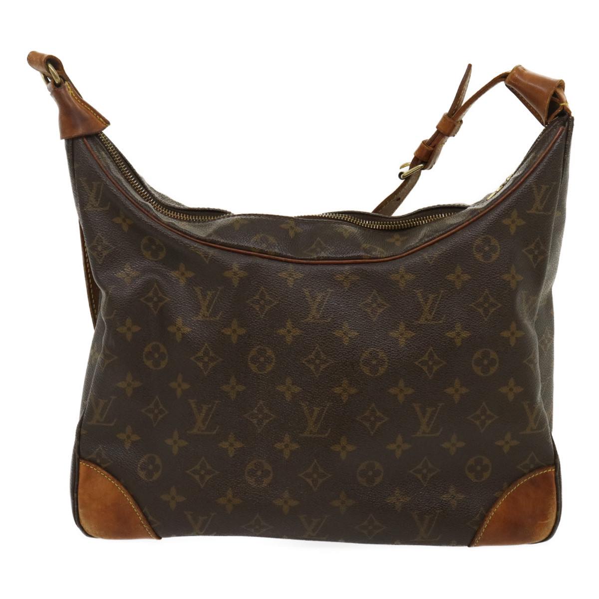 LOUIS VUITTON Monogram Boulogne 35 Shoulder Bag M51260 LV bs1284