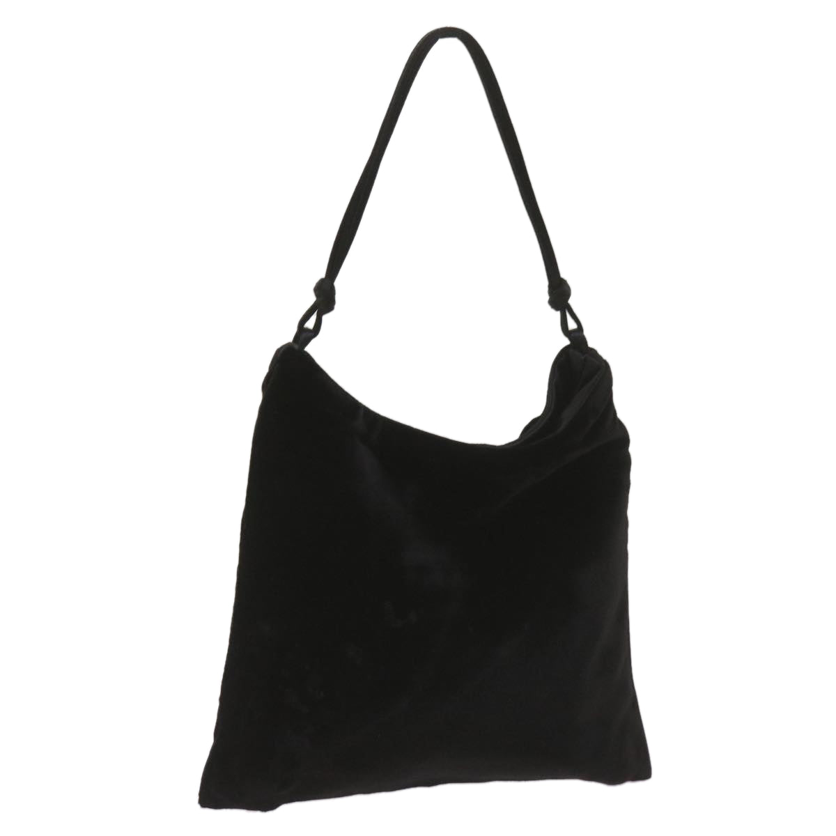 Luxury PradaHand Bag Velor Black bs12921