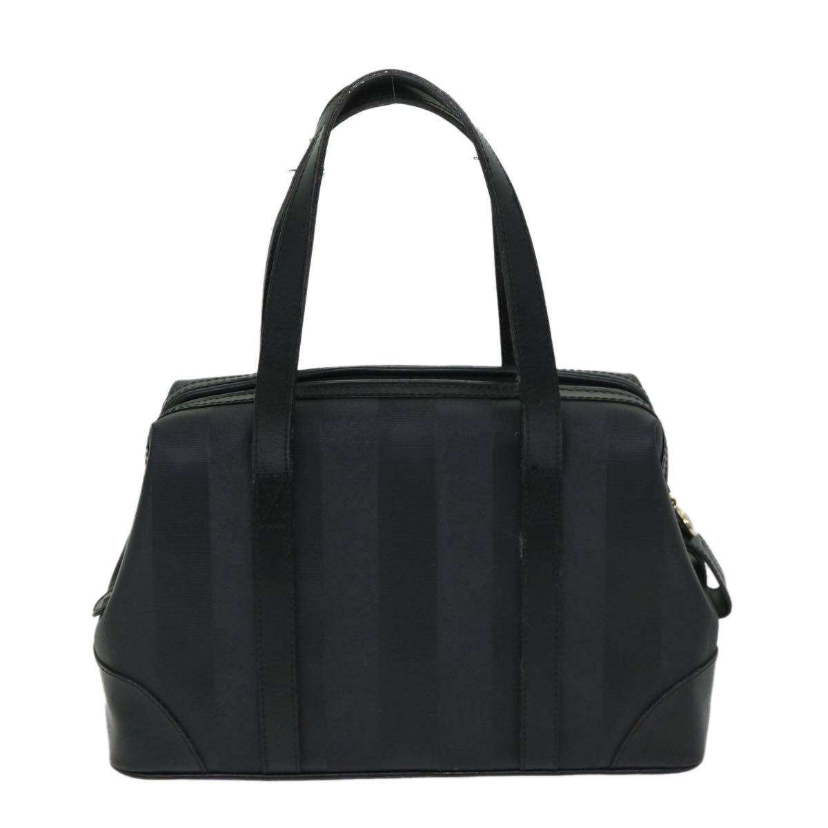 Luxury FendiPecan Canvas Hand Bag Blackbs12934