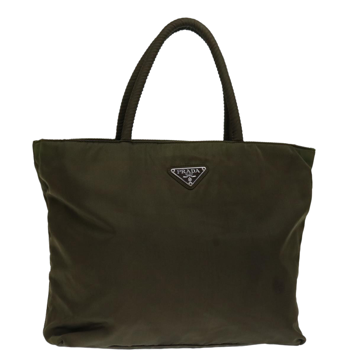 Luxury PradaHand Bag Nylon Khaki bs12944