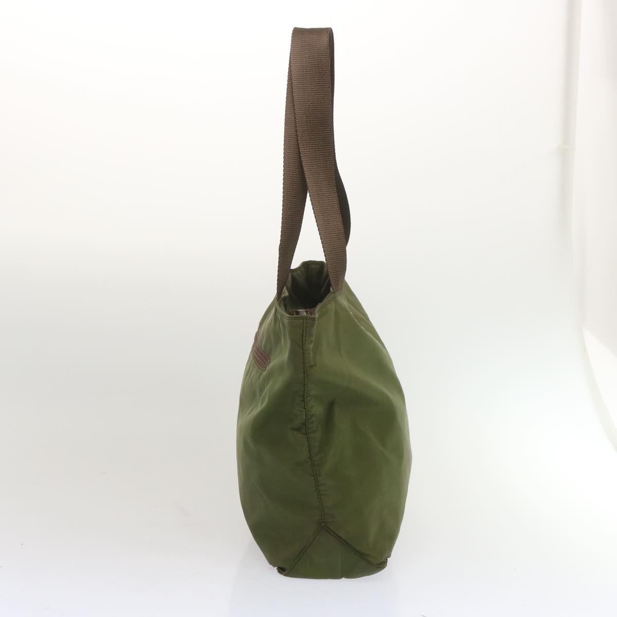 Luxury PradaTote Bag Nylon Khaki bs13013