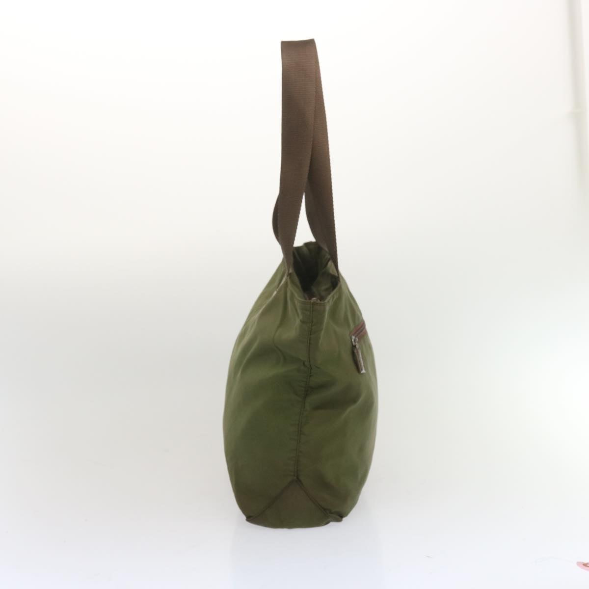 Luxury PradaTote Bag Nylon Khaki bs13013