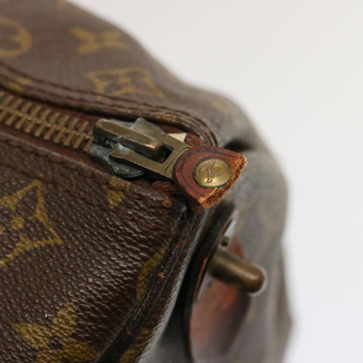 LOUIS VUITTON Monogram Keepall 45 Boston Bag Old model M41428 LV bs13016