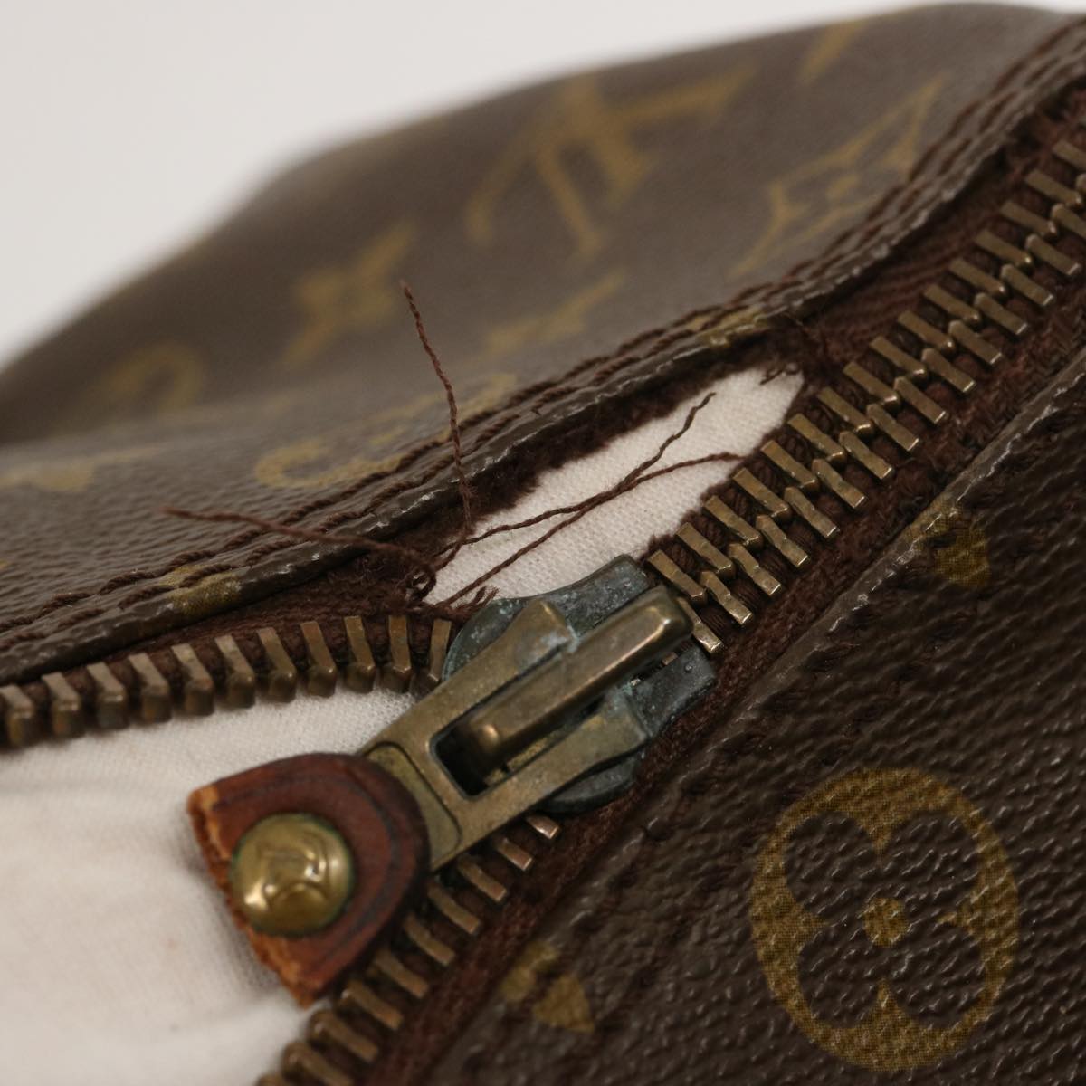 LOUIS VUITTON Monogram Keepall 45 Boston Bag Old model M41428 LV bs13016