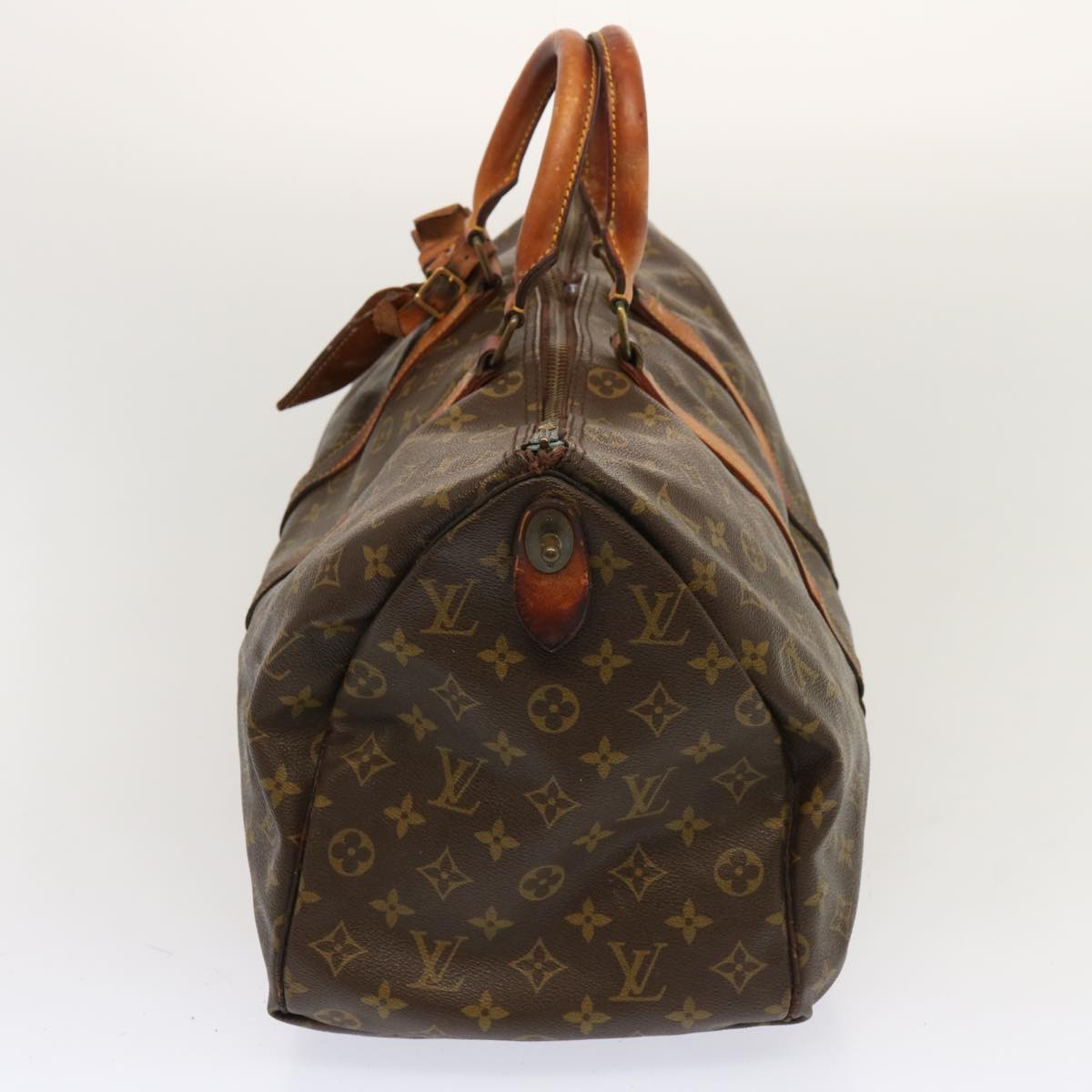 LOUIS VUITTON Monogram Keepall 45 Boston Bag Old model M41428 LV bs13016
