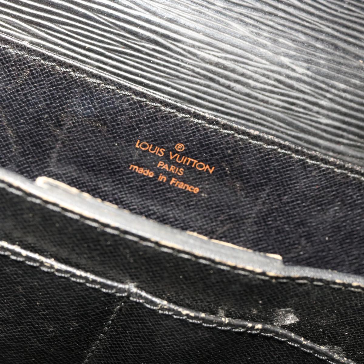 LOUIS VUITTON Epi Serviette Conseiller Briefcase Black M54422 LV bs13055