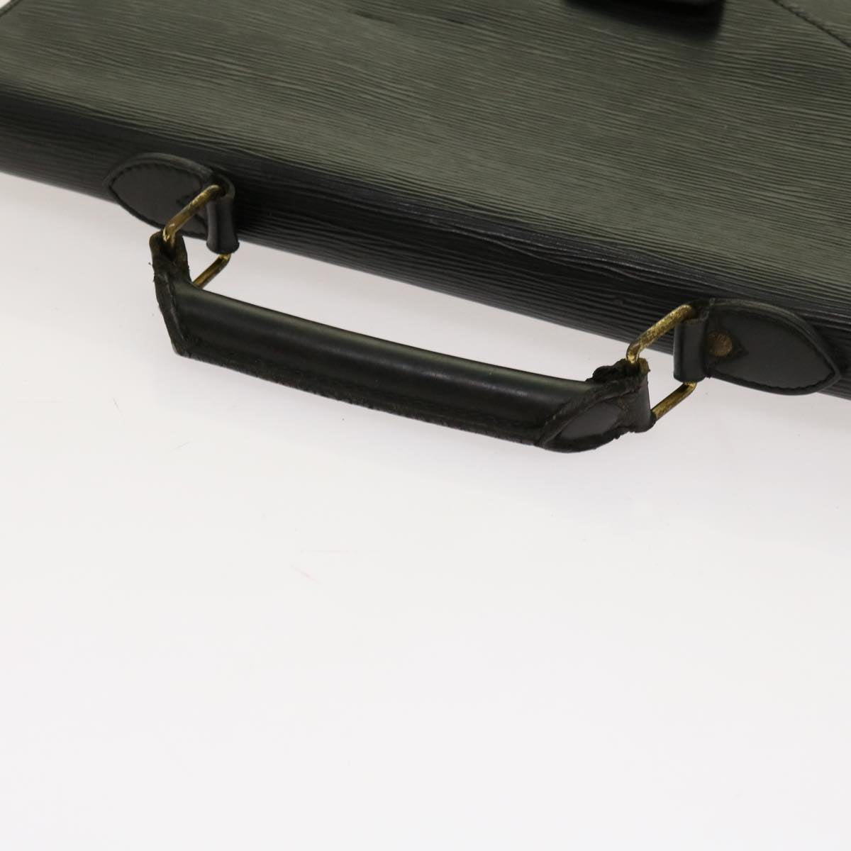 LOUIS VUITTON Epi Serviette Conseiller Briefcase Black M54422 LV bs13055