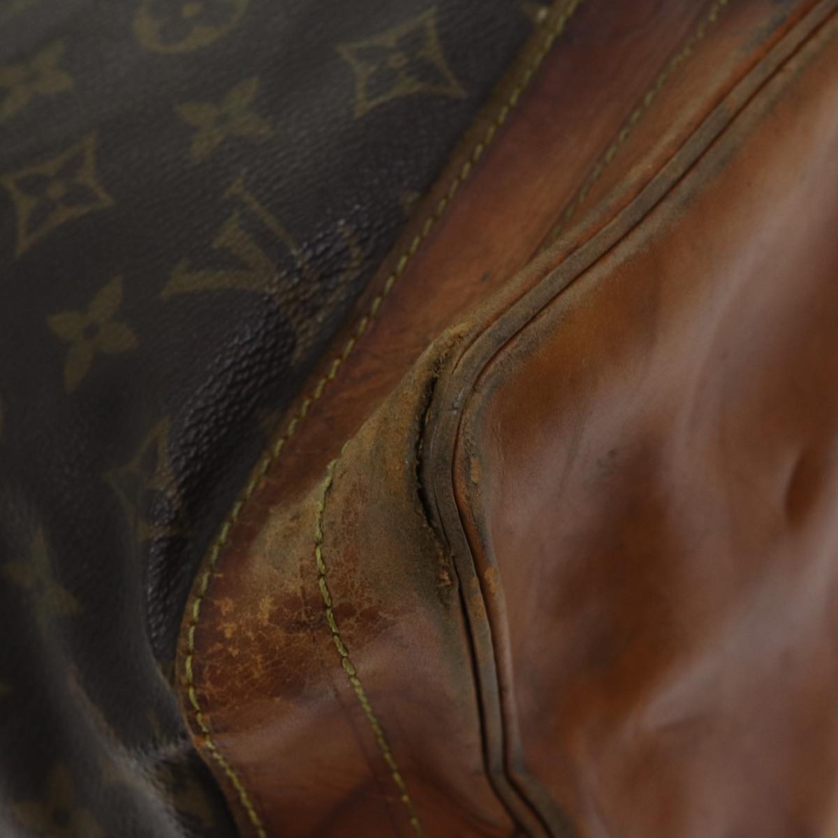 LOUIS VUITTON Monogram Noe Shoulder Bag M42224 LV bs13074