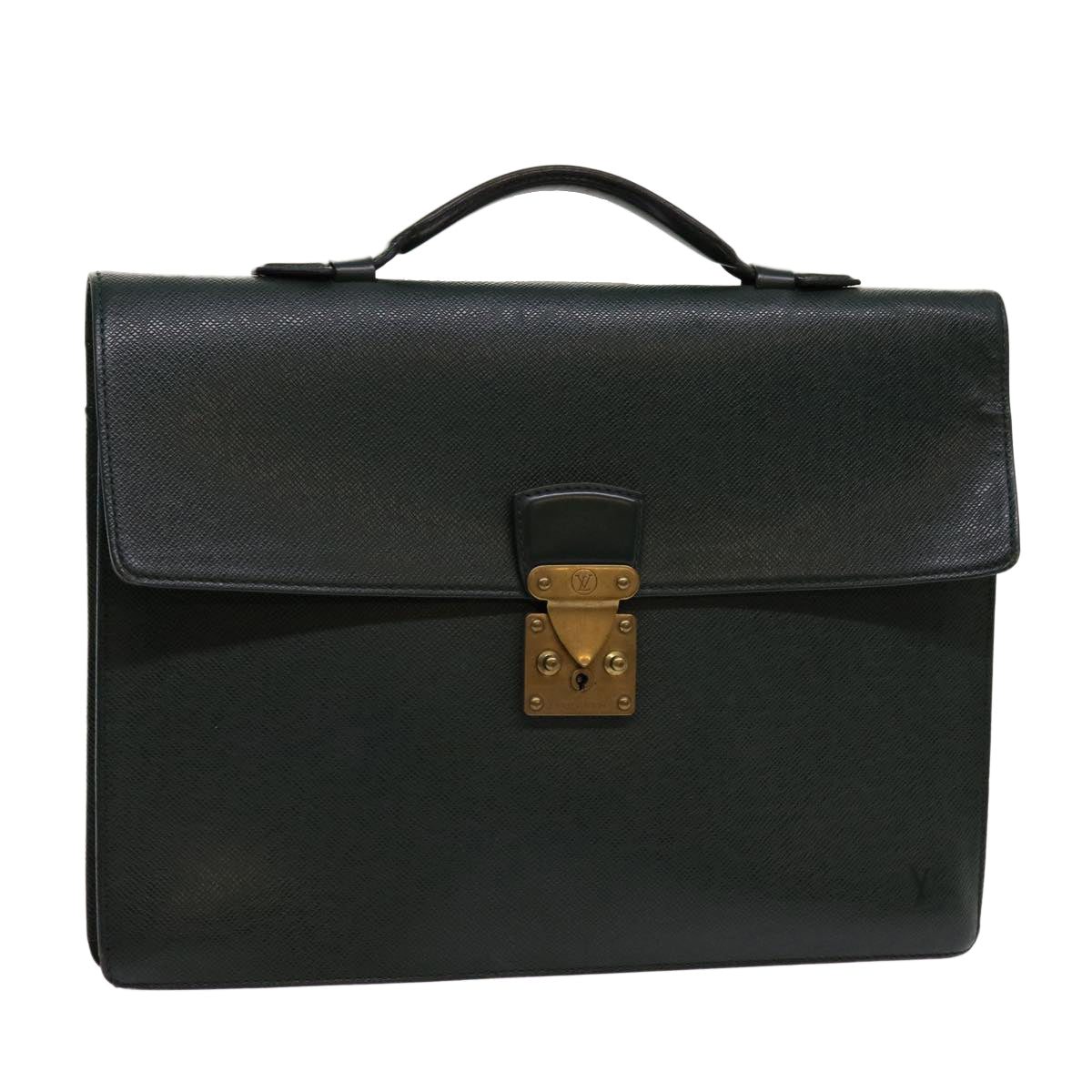 LOUIS VUITTON Taiga Serviette Kourad Business Bag Epicea M30074 LV bs13075