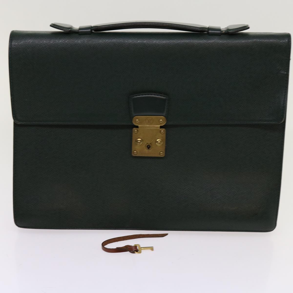 LOUIS VUITTON Taiga Serviette Kourad Business Bag Epicea M30074 LV bs13075