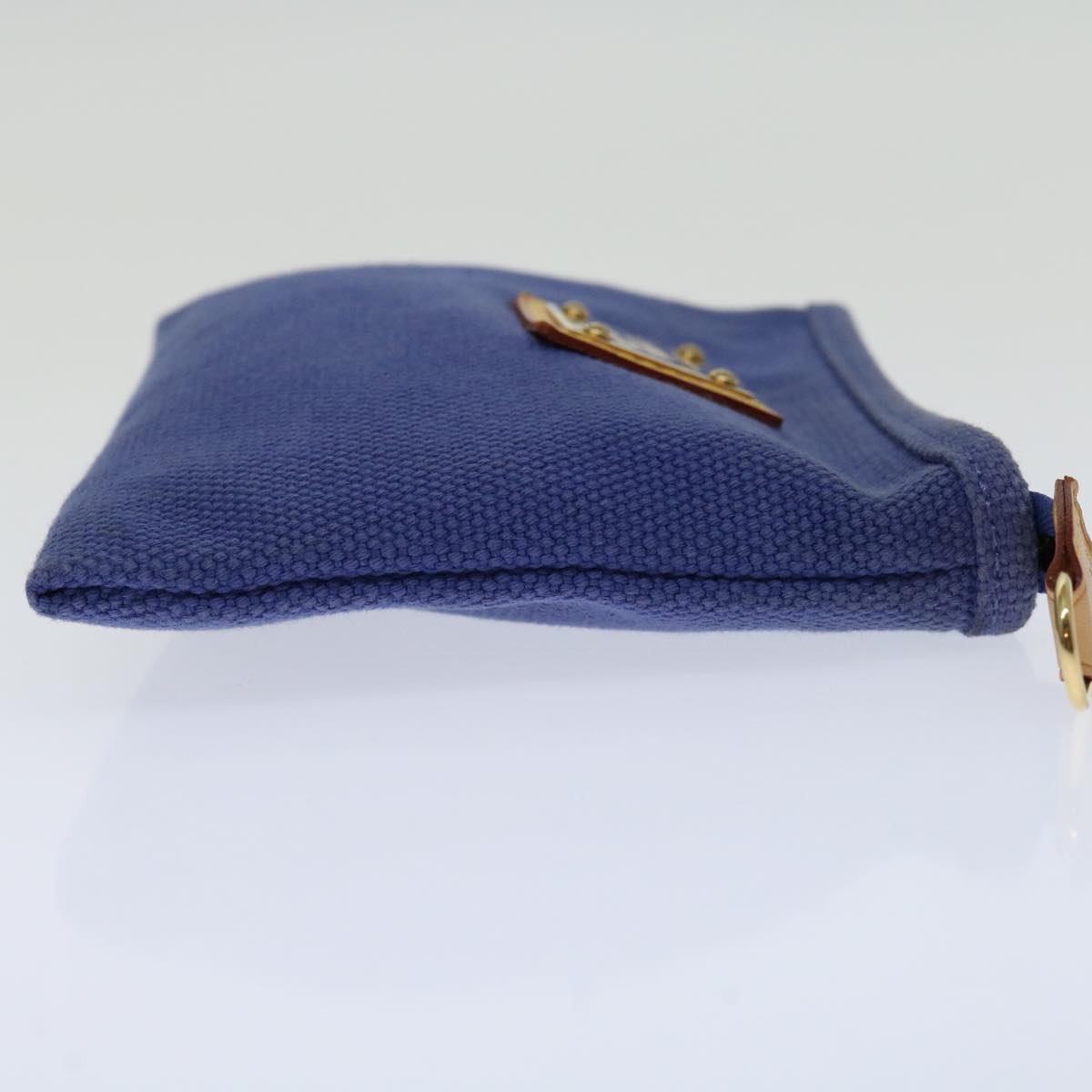 LOUIS VUITTON Antigua Pouch Blue M40067 LV bs13089