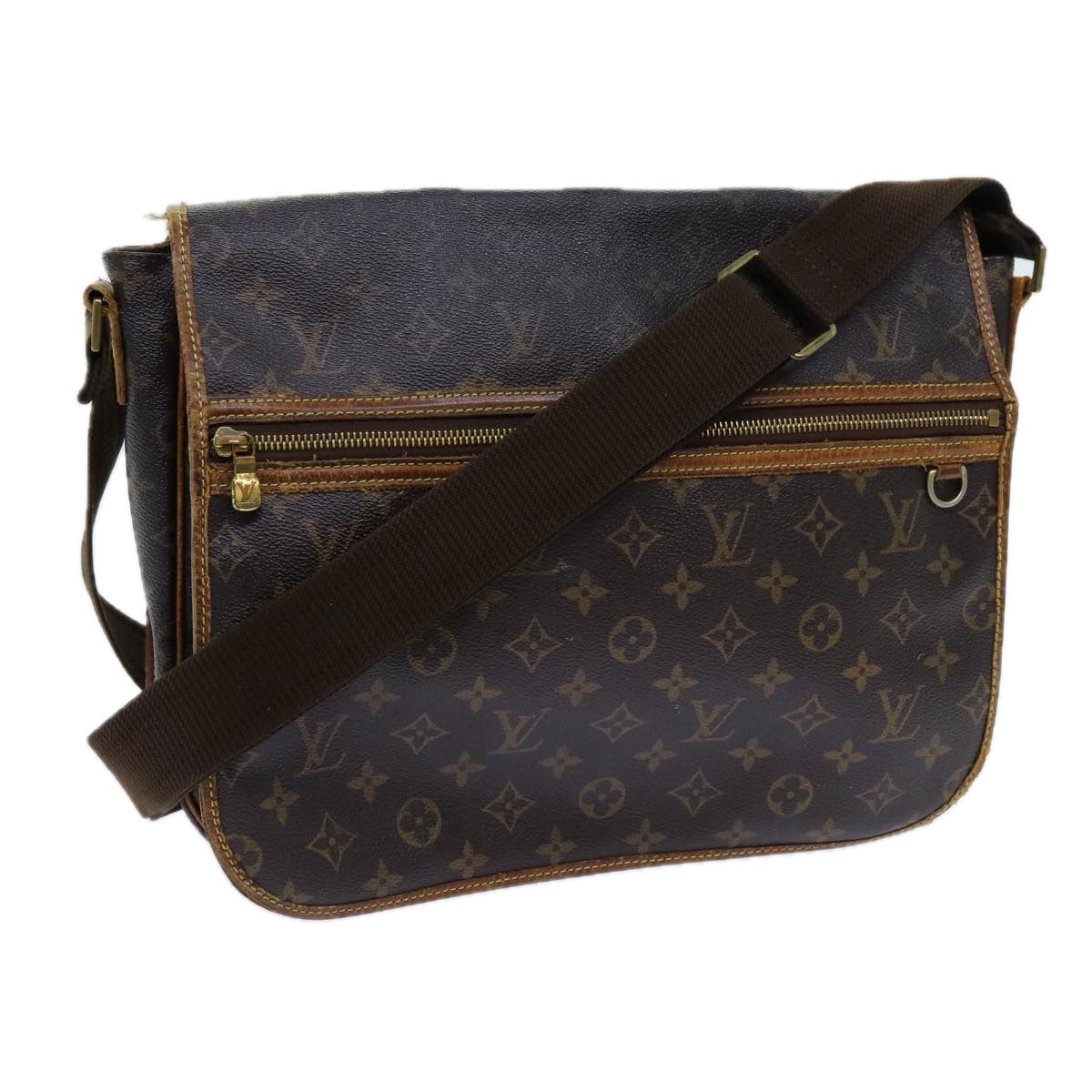 LOUIS VUITTON Monogram Messenger Bosphore GM Shoulder Bag M40105 LV bs13106