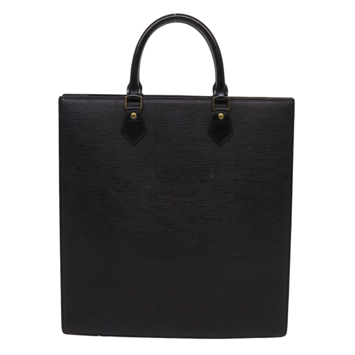 LOUIS VUITTON Epi Sac Plat Hand Bag Black M59082 LV bs13115