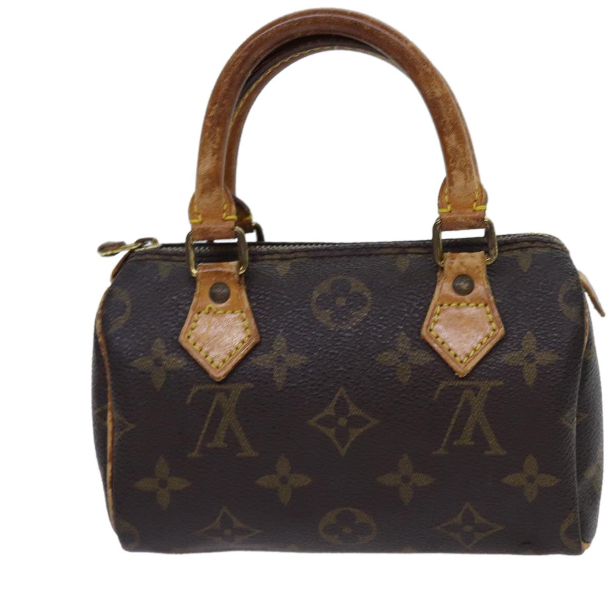 LOUIS VUITTON Monogram Mini Speedy Hand Bag M41534 LV bs13123