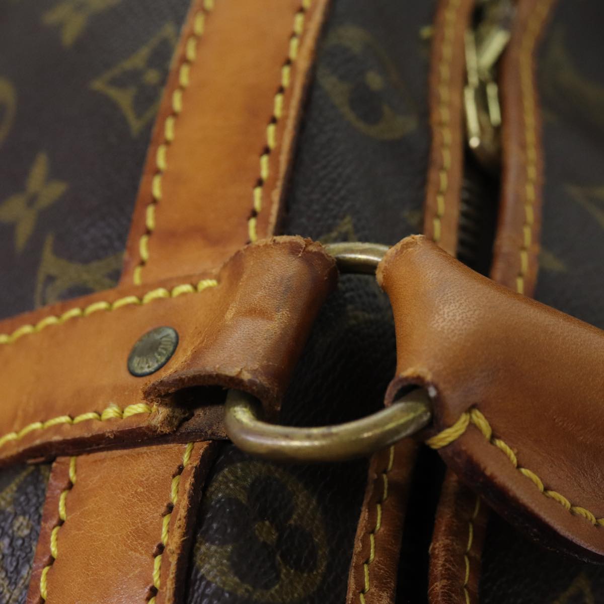 LOUIS VUITTON Monogram Sac Shan 50 Pet Carry M42021 LV bs13130