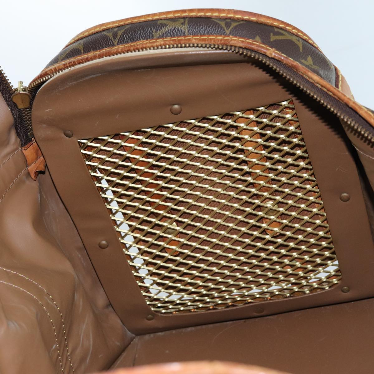 LOUIS VUITTON Monogram Sac Shan 50 Pet Carry M42021 LV bs13130