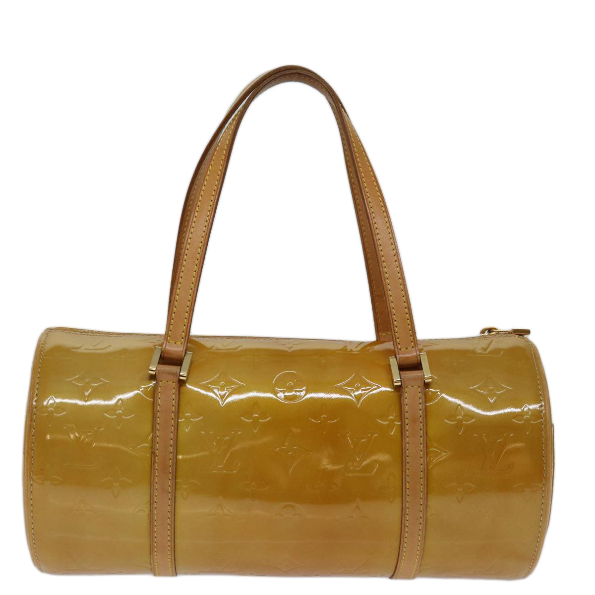 LOUIS VUITTON Monogram Vernis Bedford Hand Bag Beige M91006 LV bs13165