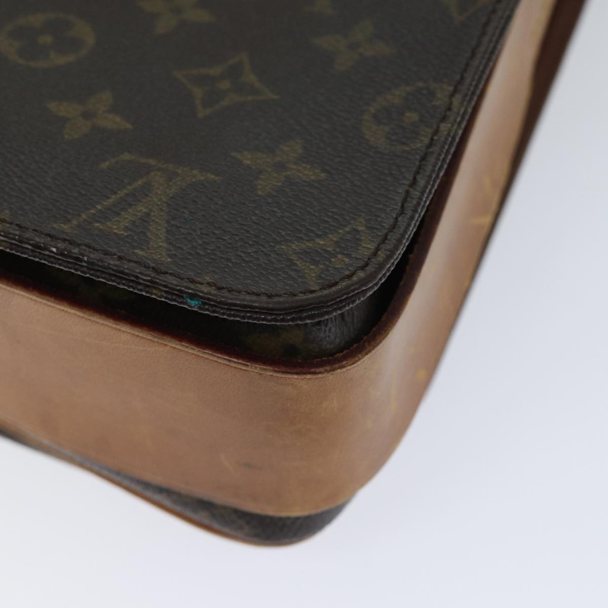 LOUIS VUITTON Monogram Cartouchiere GM Shoulder Bag Vintage M51252 bs13169
