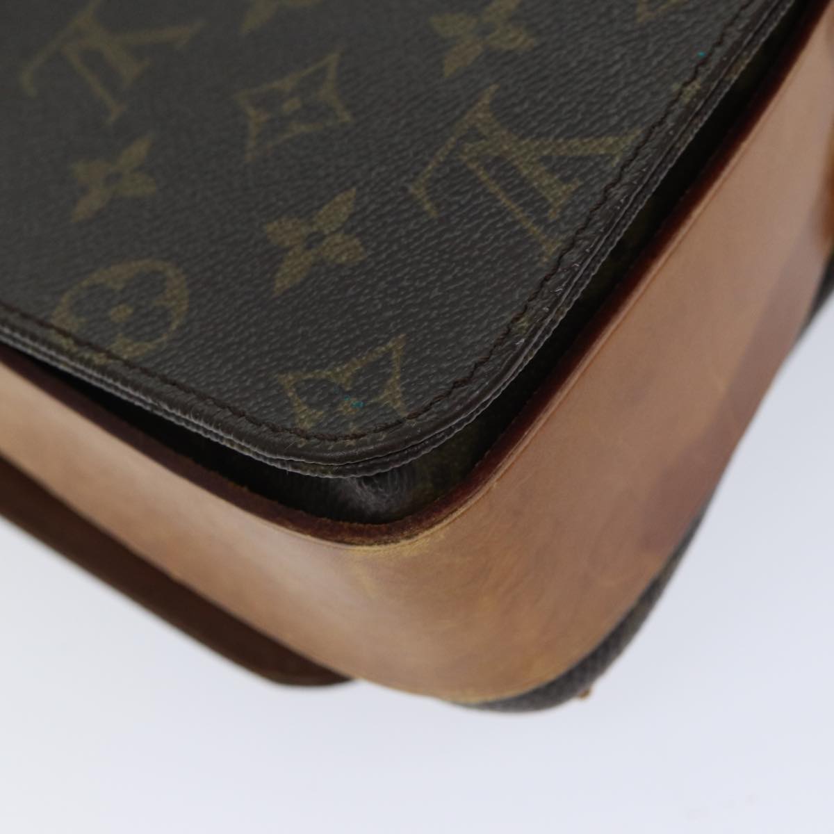 LOUIS VUITTON Monogram Cartouchiere GM Shoulder Bag Vintage M51252 bs13169
