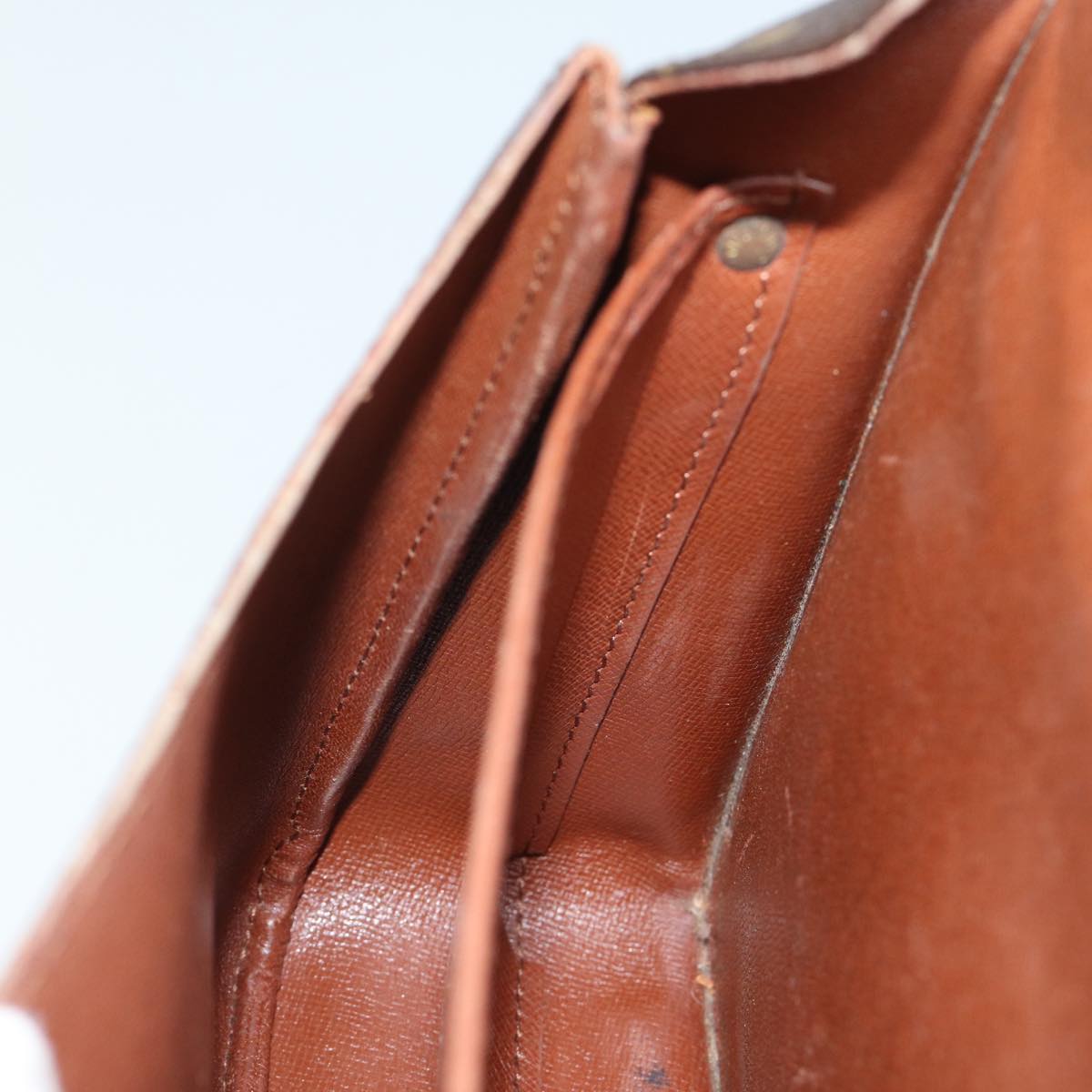 LOUIS VUITTON Monogram Cartouchiere GM Shoulder Bag Vintage M51252 bs13169