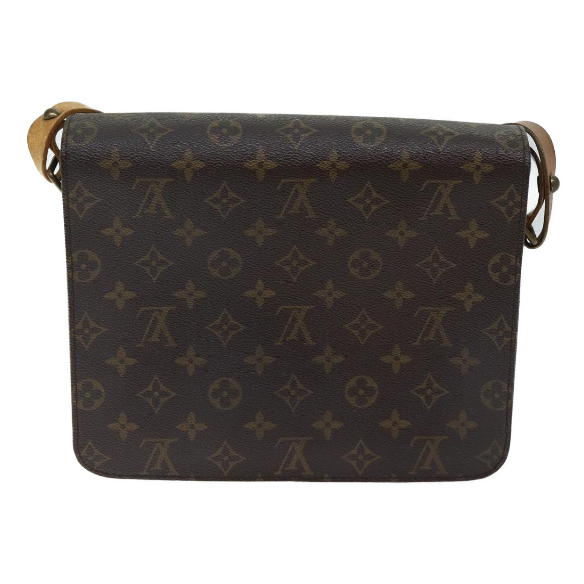 LOUIS VUITTON Monogram Cartouchiere GM Shoulder Bag Vintage M51252 bs13169