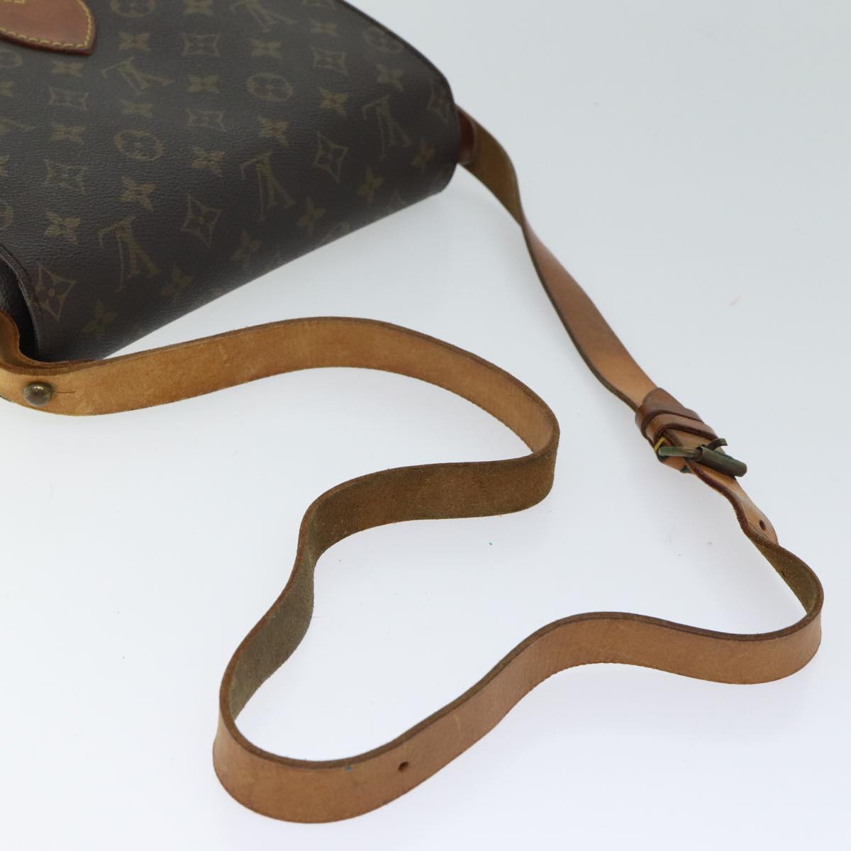 LOUIS VUITTON Monogram Cartouchiere GM Shoulder Bag Vintage M51252 bs13169