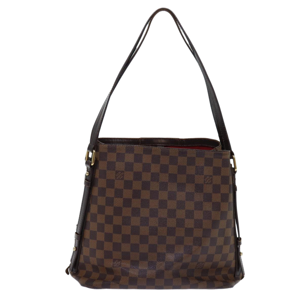 LOUIS VUITTON Damier Ebene Cabas Rivington Shoulder Bag N41108 LV bs13175