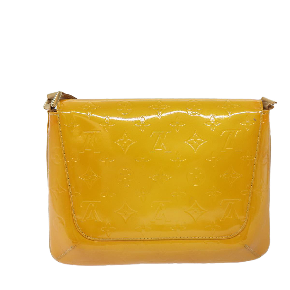 LOUIS VUITTON Monogram Vernis Thompson Street Bag Beige M91301 LV bs13227