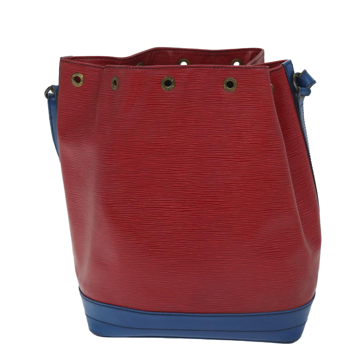 LOUIS VUITTON Epi Noe Shoulder Bag Bicolor Red Blue M44084 LV bs13230