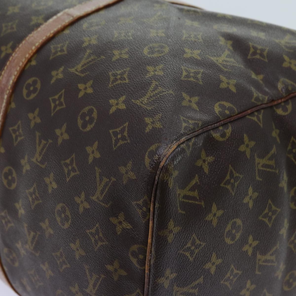 LOUIS VUITTON Monogram Sac Souple 55 Boston Bag M41622 LV bs13264