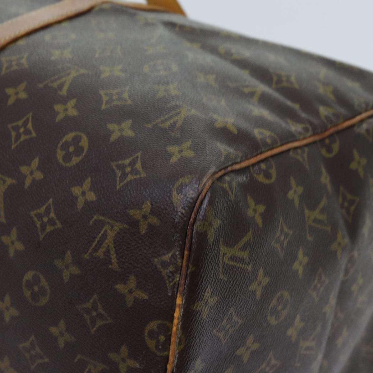 LOUIS VUITTON Monogram Sac Souple 55 Boston Bag M41622 LV bs13264