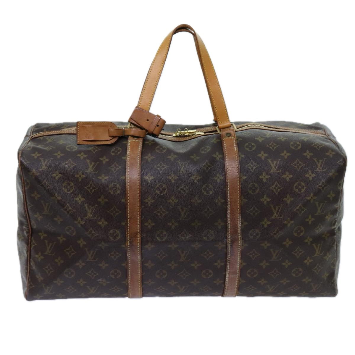 LOUIS VUITTON Monogram Sac Souple 55 Boston Bag M41622 LV bs13264
