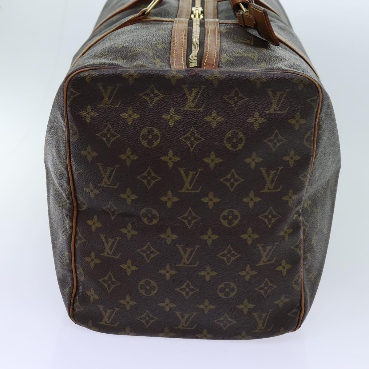 LOUIS VUITTON Monogram Sac Souple 55 Boston Bag M41622 LV bs13264