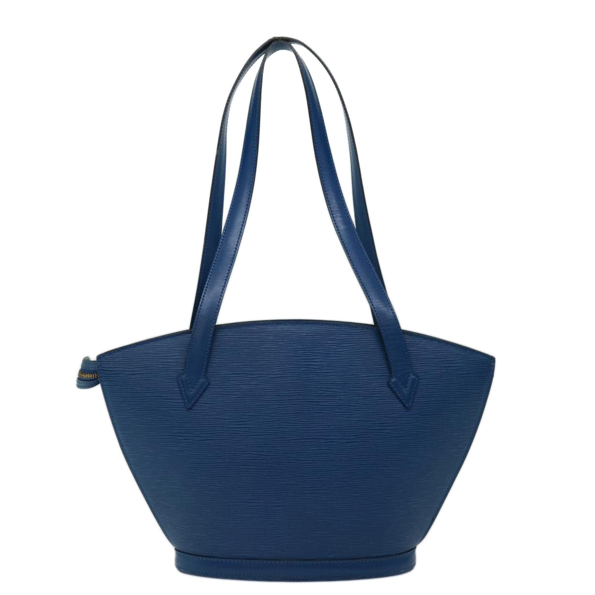 LOUIS VUITTON Epi Saint Jacques Poignees Long Hand Bag Blue M52265 bs13278