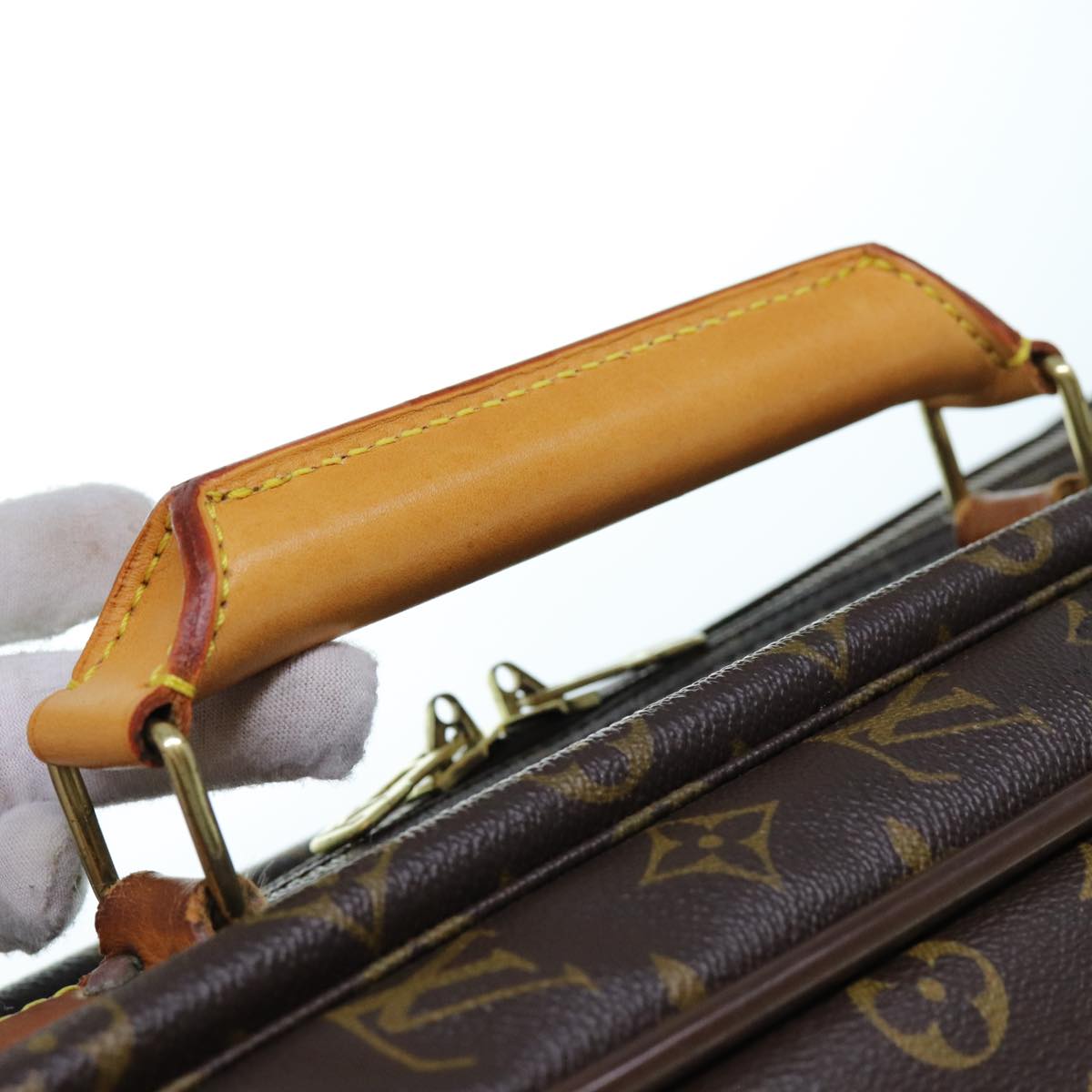 LOUIS VUITTON Monogram Satellite 70 Boston Bag M23350 LV bs13295