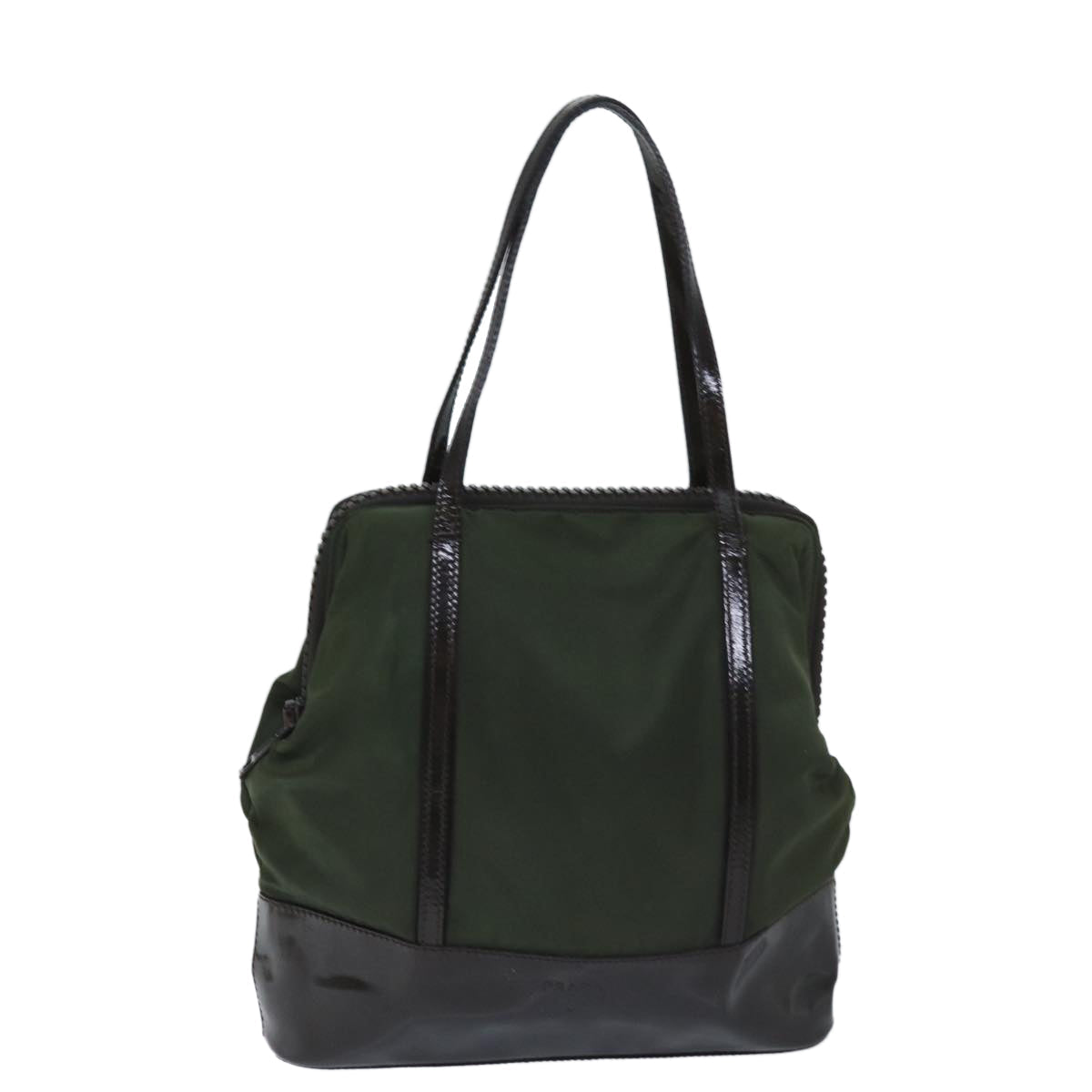 Luxury PradaHand Bag Nylon Khaki bs13301