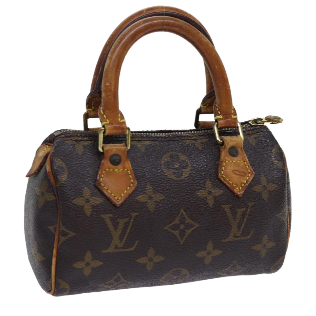 LOUIS VUITTON Monogram Mini Speedy Hand Bag M41534 LV bs13321